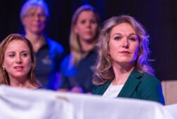 Amy Pieters in 2019 tijdens een Gala