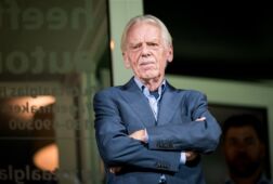 Leo Beenhakker in Rotterdam