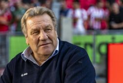 Jan Boskamp bij een Europese wedstrijd van PSV