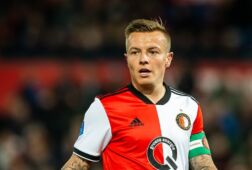 Jordy Clasie als speler van Feyenoord
