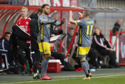 Cyriel Dessers en Bryan Linssen