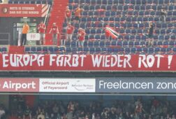 FC Twente-spandoek in De Kuip