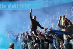 Club Brugge-fans vieren feest