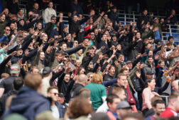Fans van Feyenoord in De Kuip
