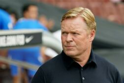 Ronald Koeman in Camp Nou