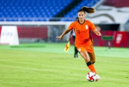 Lieke Martens tijdens de Olympische Spelen