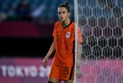 Vivianne Miedema tijdens de Olympische Spelen