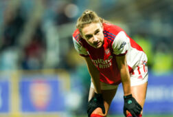 Vivianne Miedema tijdens Hoffenheim - Arsenal