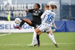 Chanté Dompig in het shirt van Empoli
