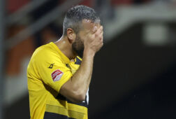 Ralf Seuntjens baalt na de nederlaag bij FC Volendam