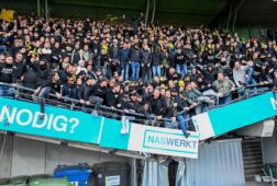 Tribune van De Goffert ingestort