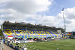 Tribune in het Cambuurstadion