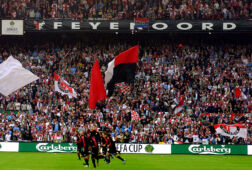 UEFA Cup-finale Feyenoord tegen Borussia Dortmund