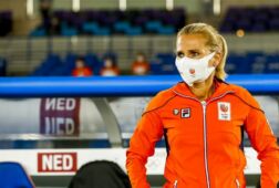 Sarina Wiegman op de Olympische Spelen
