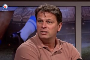 Geert Jelle de Vries bij de Sportcast