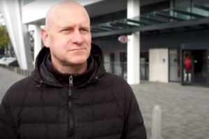 Rik Elfrink bij het Philips Stadion