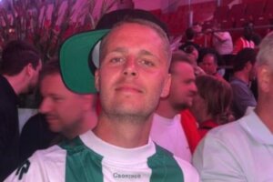 Joey Veerman in het shirt van FC Groningen