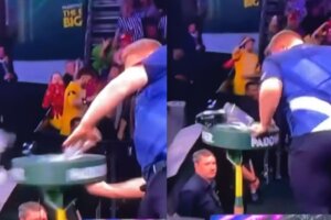 Cameron Menzies verliest zelfbeheersing