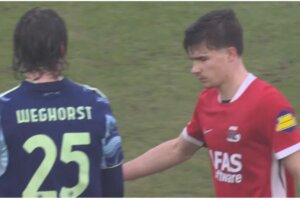 Wout Weghorst en Wouter Goes