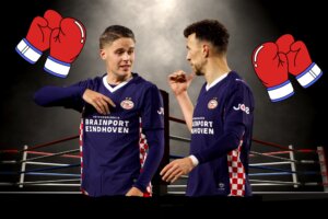 Joey Veerman en Ivan Perisic 'in de boxring'