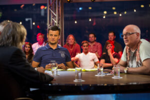 Johan Derksen, Wilfred Genee en RenƩ van der Gijp