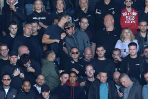 Michel Vlap in het uitvak in Almelo