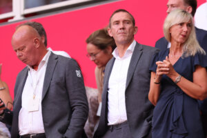 Martin Koopman en Ferry de Haan in de ArenA