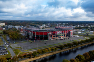 De Grolsch Veste van afstand