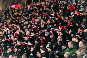 PSV-supporters in het Philips Stadion