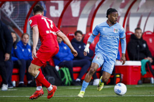 Sontje Hansen tegen FC Twente