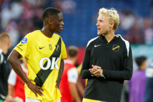 Terence Kongolo in gesprek met Casper Staring