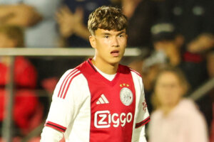 Damian van der Vaart in het shirt van Ajax