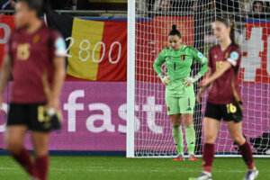 Nicky Evrard is teleurgesteld