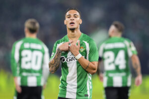 Antony na een treffer voor Real Betis