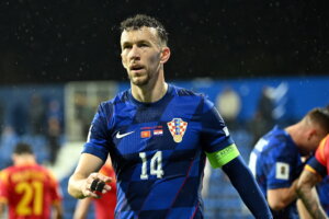 Ivan Perisic voor Kroatië