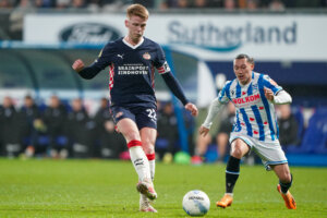 Jerdy Schouten tegen SC Heerenveen