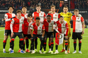 De basisopstelling van Feyenoord voor de wedstrijd tegen Sturm Graz