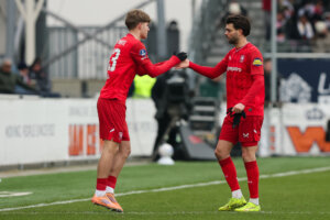 Ruud Nijstad komt in het veld voor Robin Pröpper