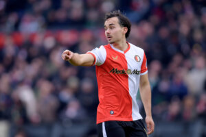 Mats Deijl tijdens Feyenoord - Go Ahead Eagles