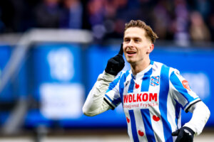 Ringo Meerveld blij na zijn goal