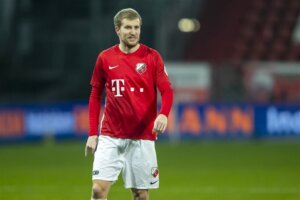 Simon Gustafson in de Galgenwaard