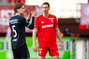 Gijs Smal na zijn wissel