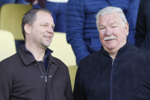 Jordy Zuidam en Frans van Seumeren