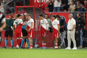 Derry Murkin als invaller bij FC Utrecht