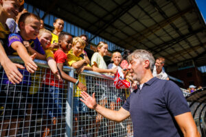 Jan de Hoon bedankt de fans van NAC Breda