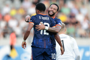 Quinten Timber en Memphis Depay