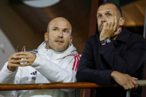 Alex Kroes en John Heitinga