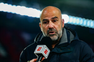 Peter Bosz staat ESPN te woord
