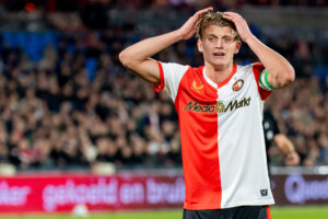 Sem Steijn als aanvoerder bij Feyenoord
