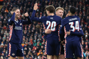 PSV stunt in Liverpool